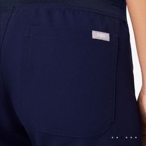 Figs navy scrub pants